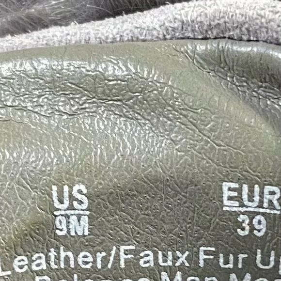 🛑SOLD🛑 Sam Edelman Sneakers Fur Gray Leya Pom Pom Women’s size 9 M - Picture 9 of 9